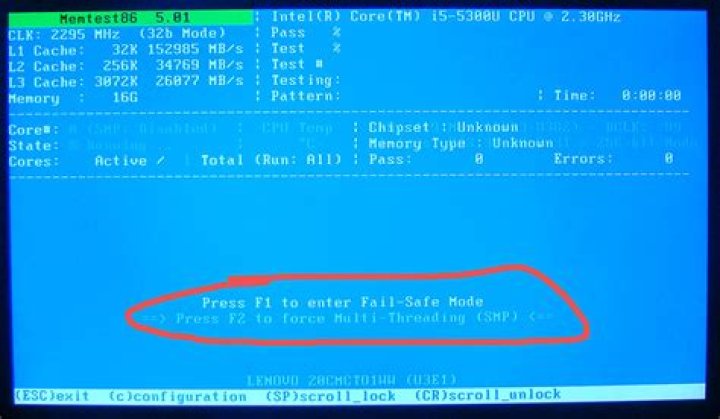 memtest start