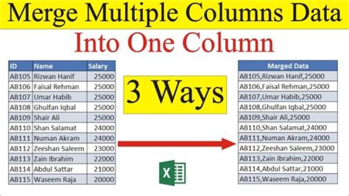 Merge multiple columns into one
