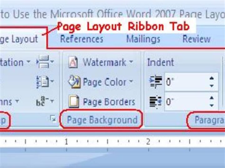 Microsoft Office Word (2007) - sidebar with document structure