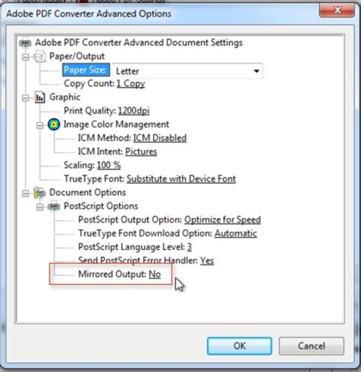 Mirror PDFs from left to right preferably via the command line?