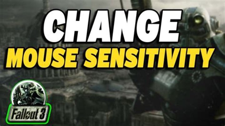 Mouse sensitivity in Fallout 3 menus too high