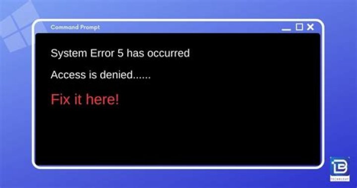 Net stop <service> system error 5 access denied