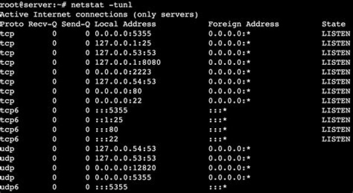 Netstat doesn't show a process for port 53, how can I unbind the port and stop listening on it?