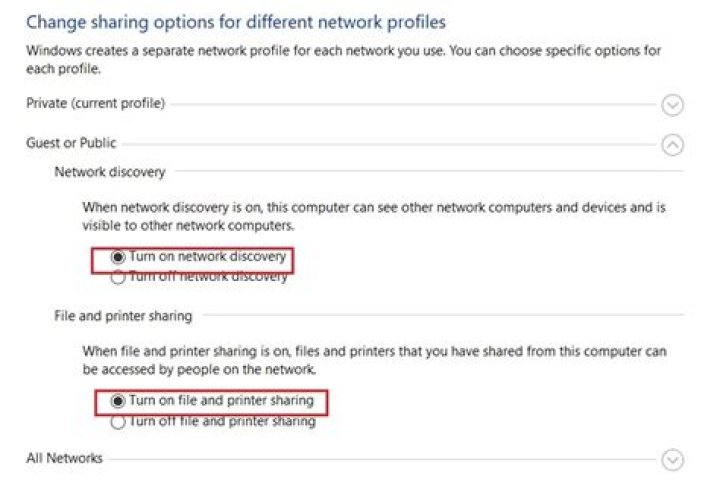 Network path not found when trying to access shares from my own PC