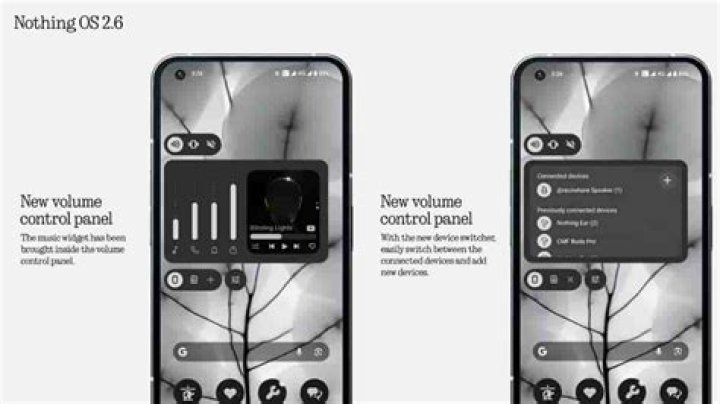 new volume control