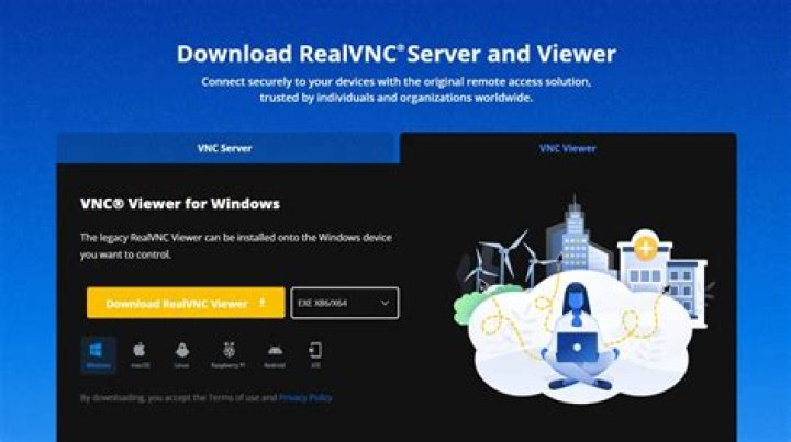 No option to login to RealVNC Viewer