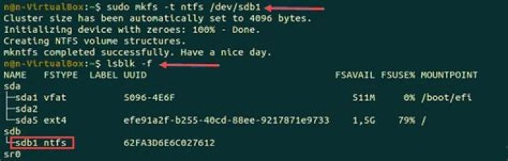 NTFS format (mkfs) -- which areas of the disk get overwritten?