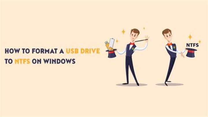 NTFS on flash drives