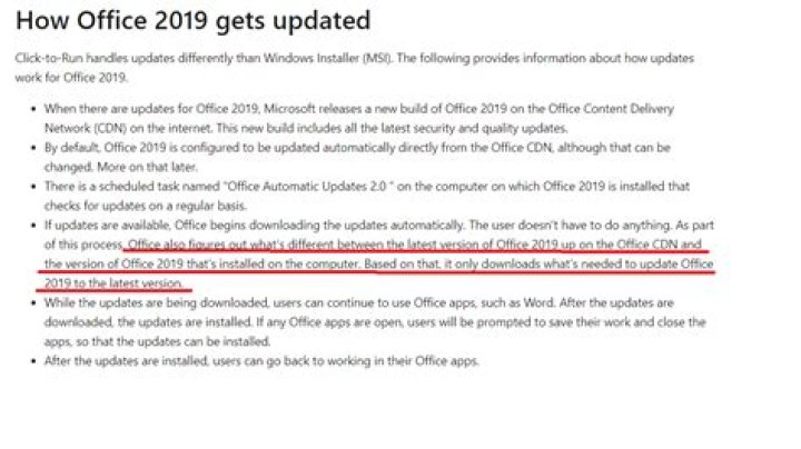 Office Deployment Tool (ODT) 2019 Download Updates Only