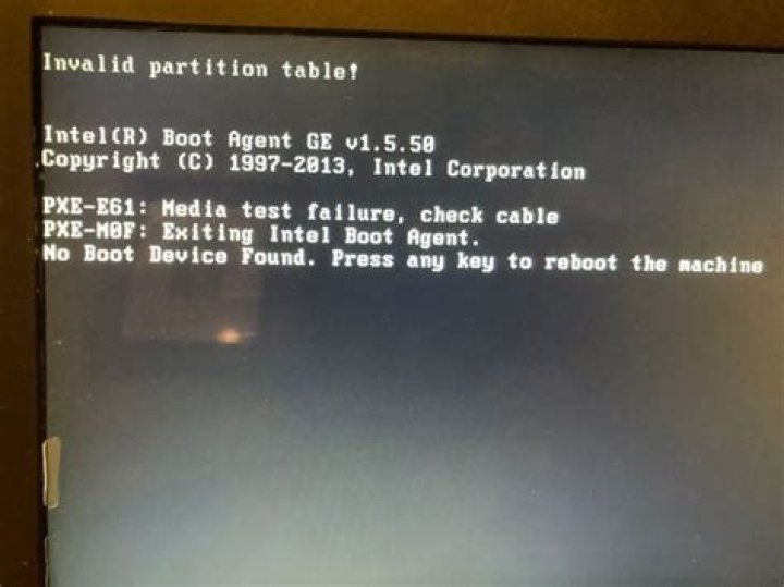 On a Dell, I get the error of 