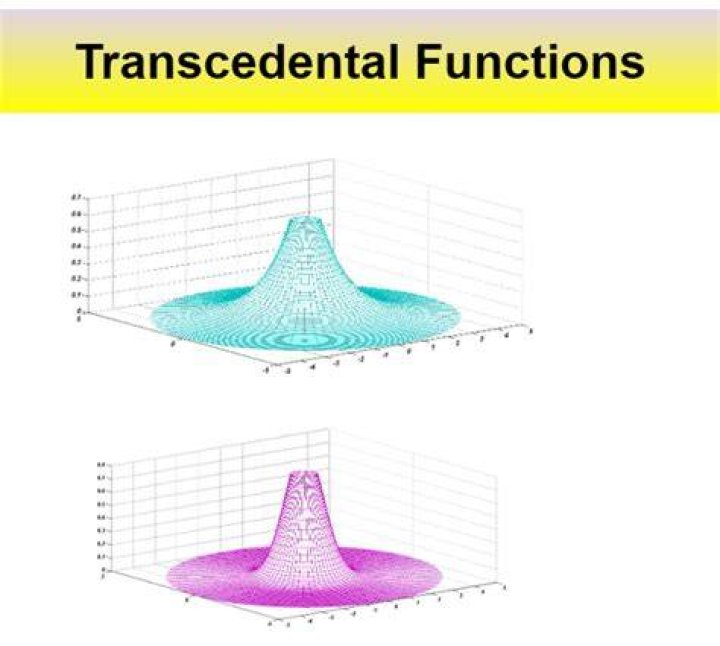 On the behavior of transcendental functions