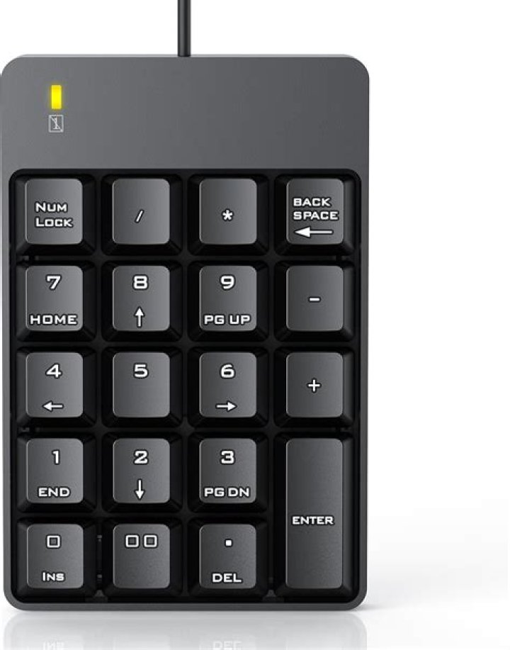 pad with digits to enter the password