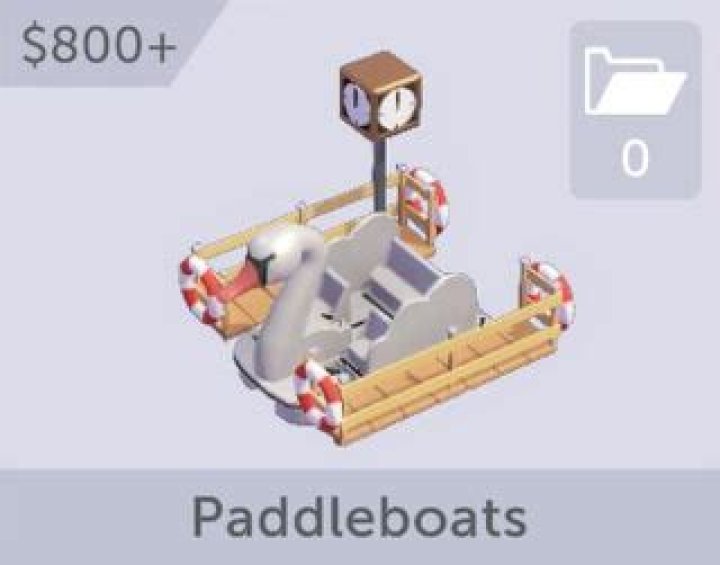 paddleboats parkitect