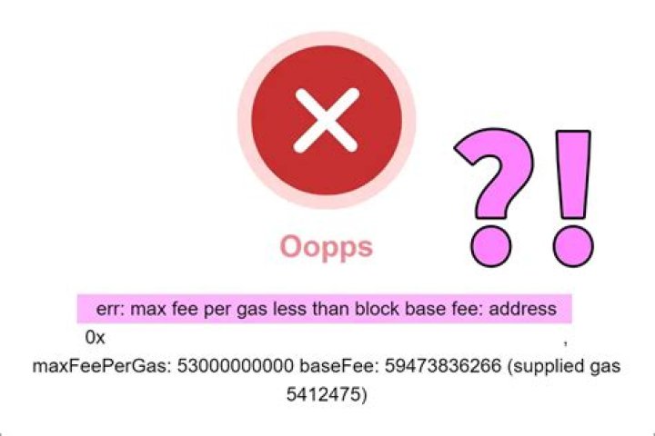Panic: max fee per gas less than block base fee: address 0xbc8153EE0b1E9B1f1E8153945400dc38EDbD8638, maxFeePerGas: 1 baseFee: 875000000