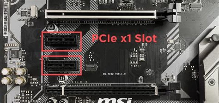 PCI Express x1 in a PCI Slot