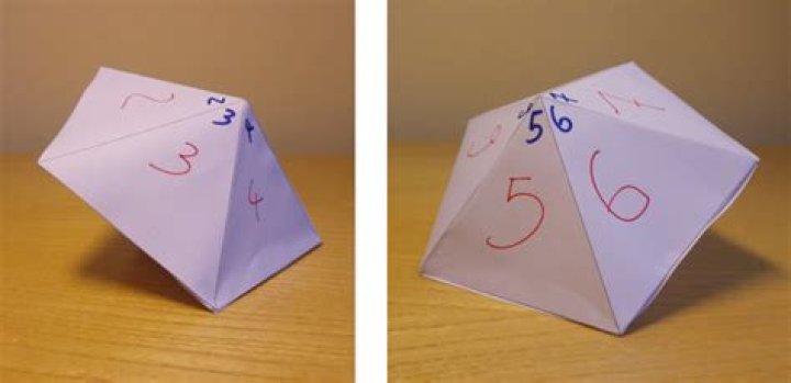 pentagonal bipyramid die