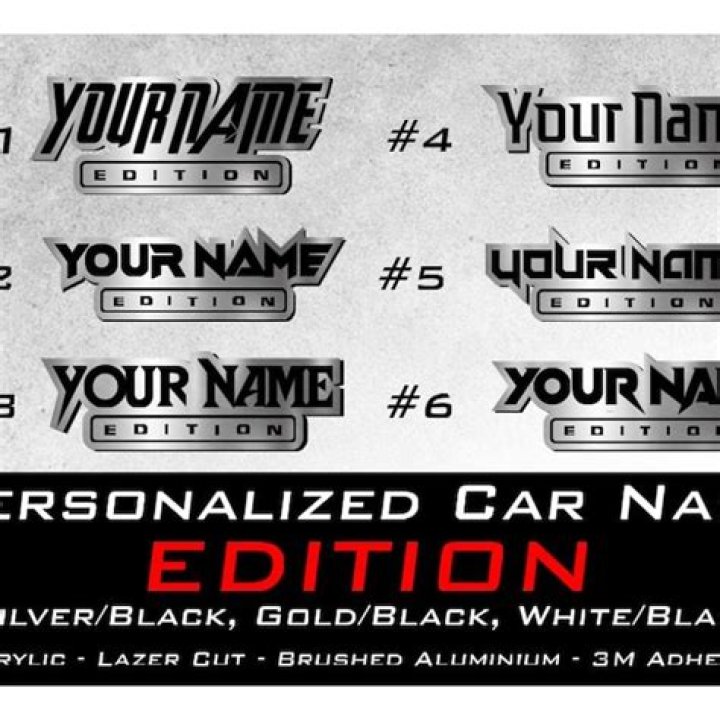 personalized emblem