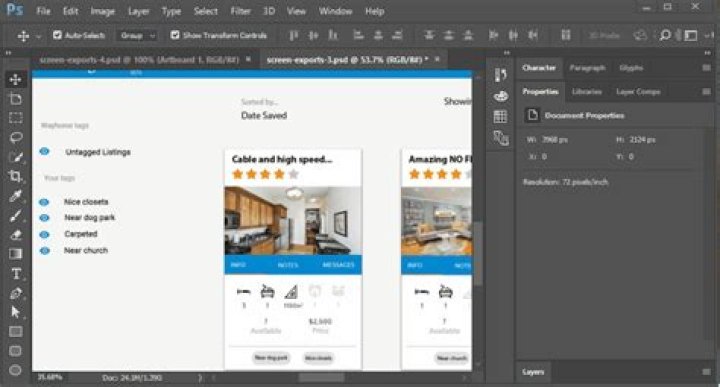 Photoshop canvas and artboard resize and export issue