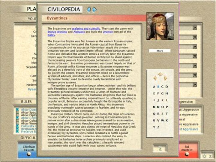 picture of Civilopedia entry