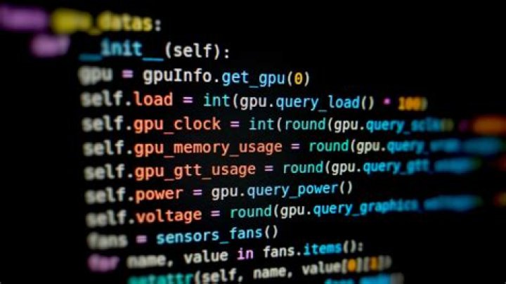 Picture of code