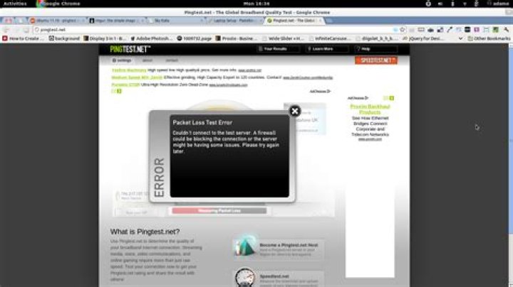 pingtest.net gives 