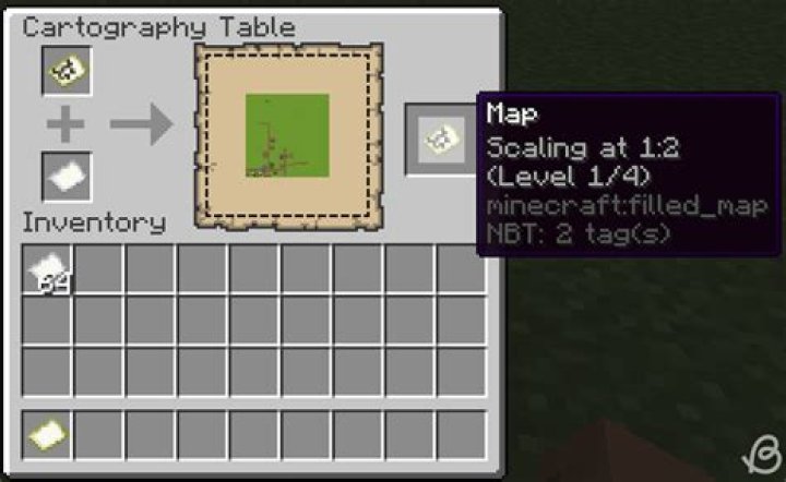 Placing Maps in Minecraft