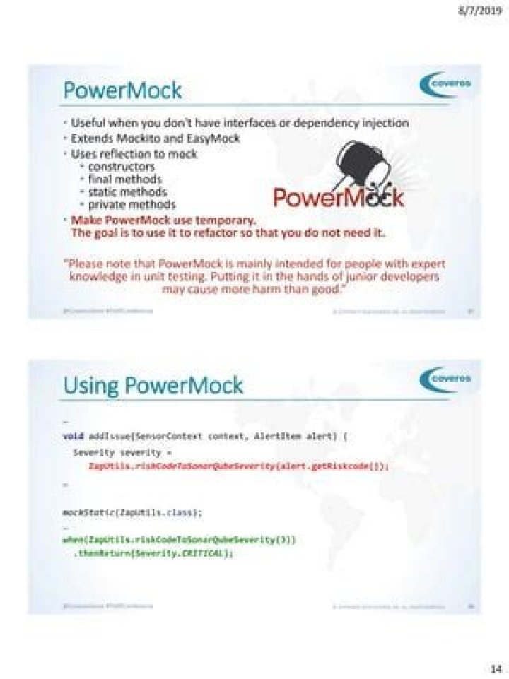 Powermock (With Easymock) no last call on a mock available
