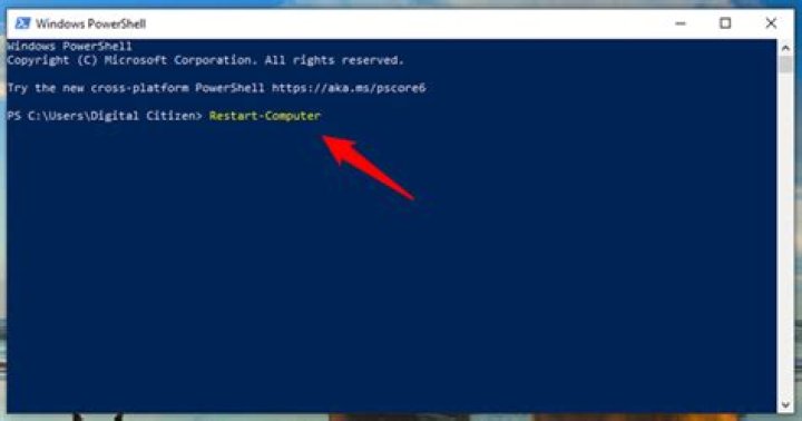 PowerShell - Restart-Computer doesn't work as scheduled task