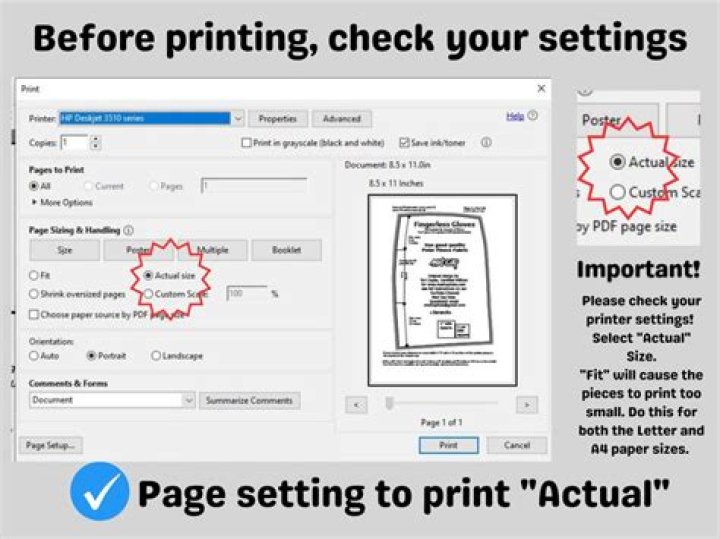 Print Page Handling Settings