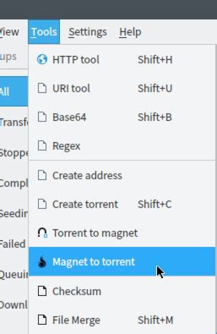 Program to download .torrent file from a Magnet URI?
