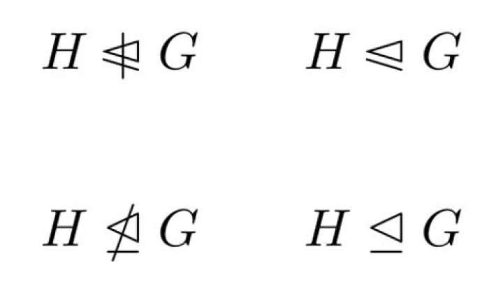 Proper normal subgroup