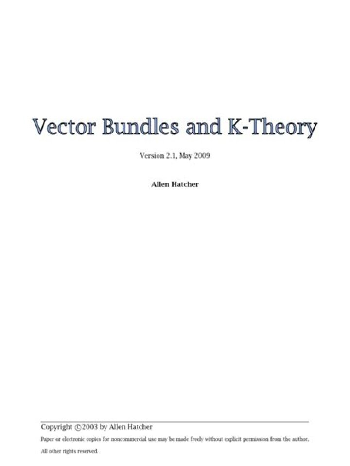 Proposition 2.9 of Hatcher's Algebraic K-theory and Vector Bundles