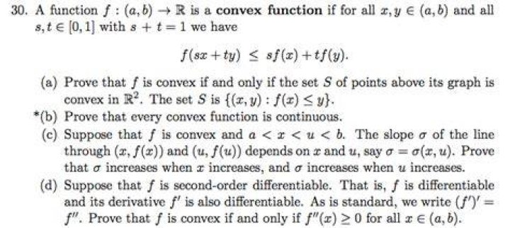 Prove that every convex function is continuous