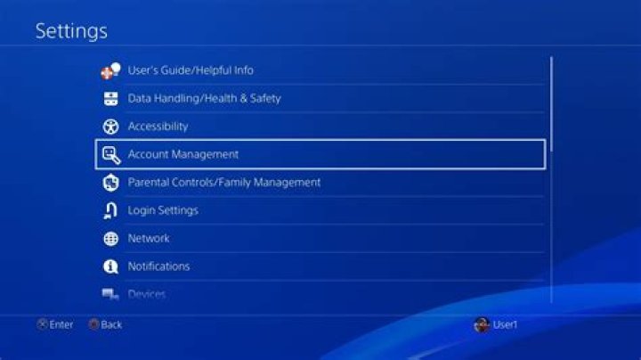 psn/account management