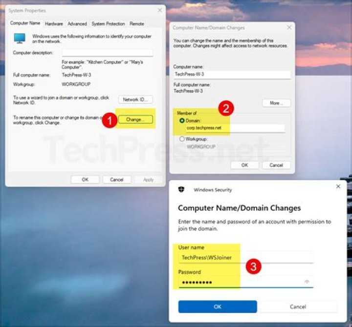 Re-joining a computer to domain