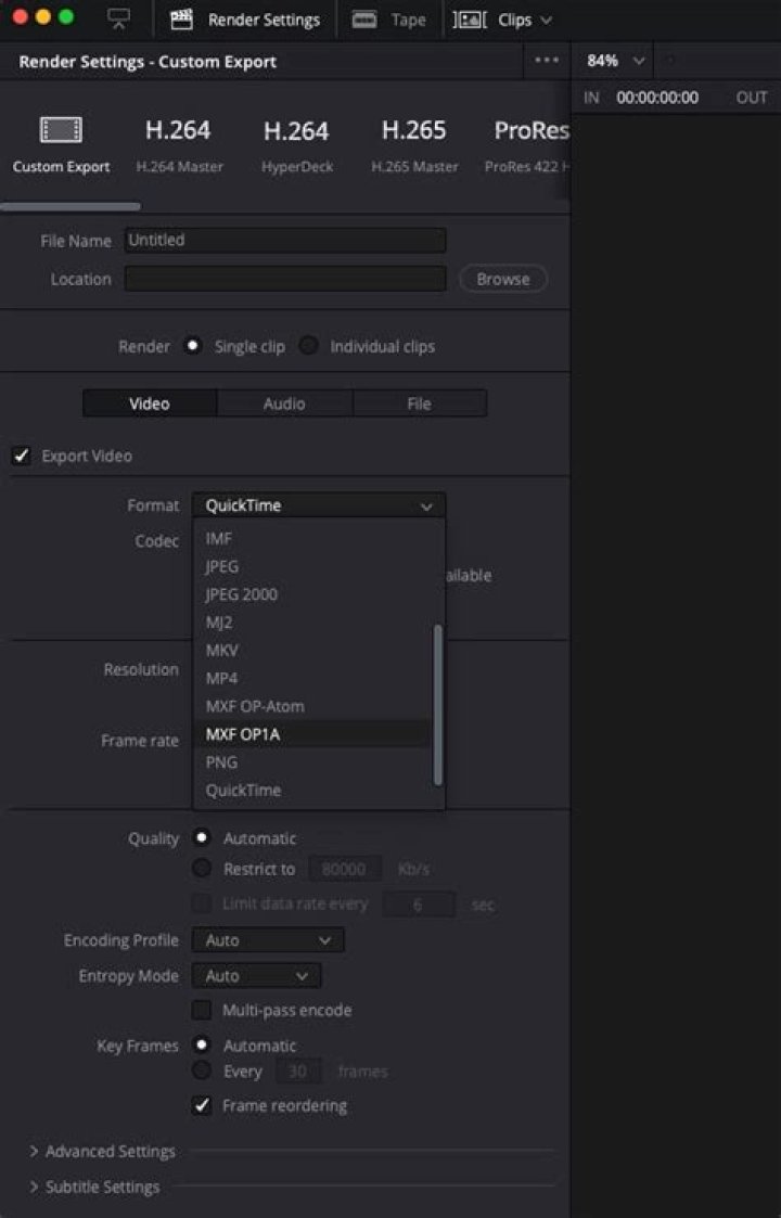 Re-wrapping MXF OP1a media into MXF OP-Atom files