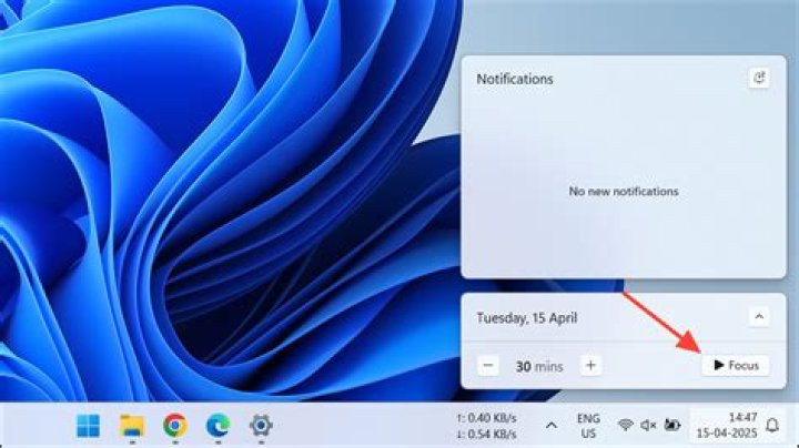 recent notifications in panel