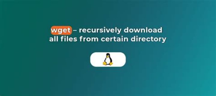 recursively wget in specific folder