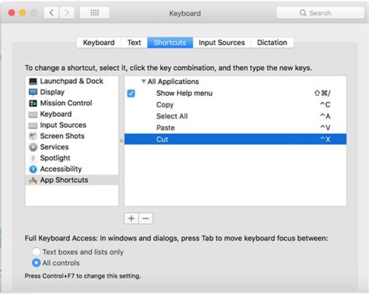 Remap Copy and Paste shortcuts on a Mac