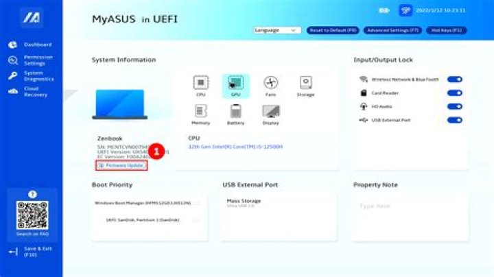 Remove ASUS ROG UEFI boot branding from laptop
