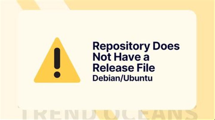 Repository doesn't have release file? [duplicate]