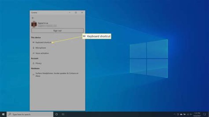 Reuse Win+C shortcut after disabling Cortana in Windows 10 1703