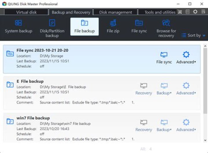 ROBOCOPY command to do an incremental backup