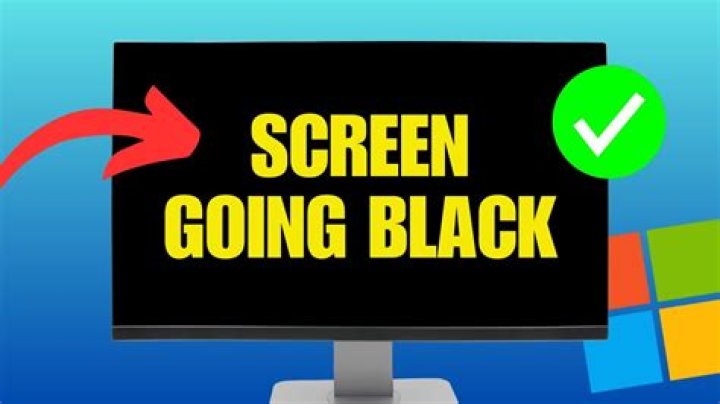 Screen goes black after trying to access BIOS Setup