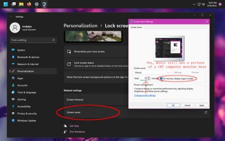 Screen Locking