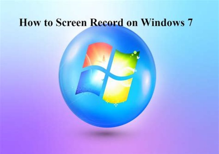 Screen recording without third-party software on Windows 7?