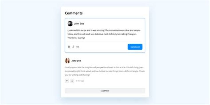 screenshot of a comment
