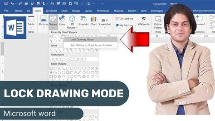 screenshot of lock drawing mode