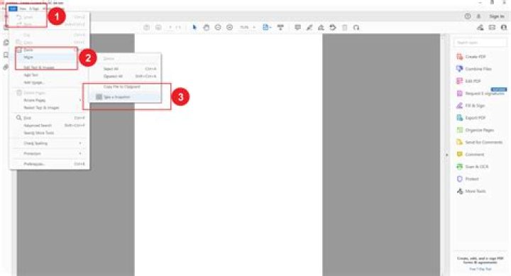 Screenshot of PDF produced using Adobe Acrobat DC PDF driver