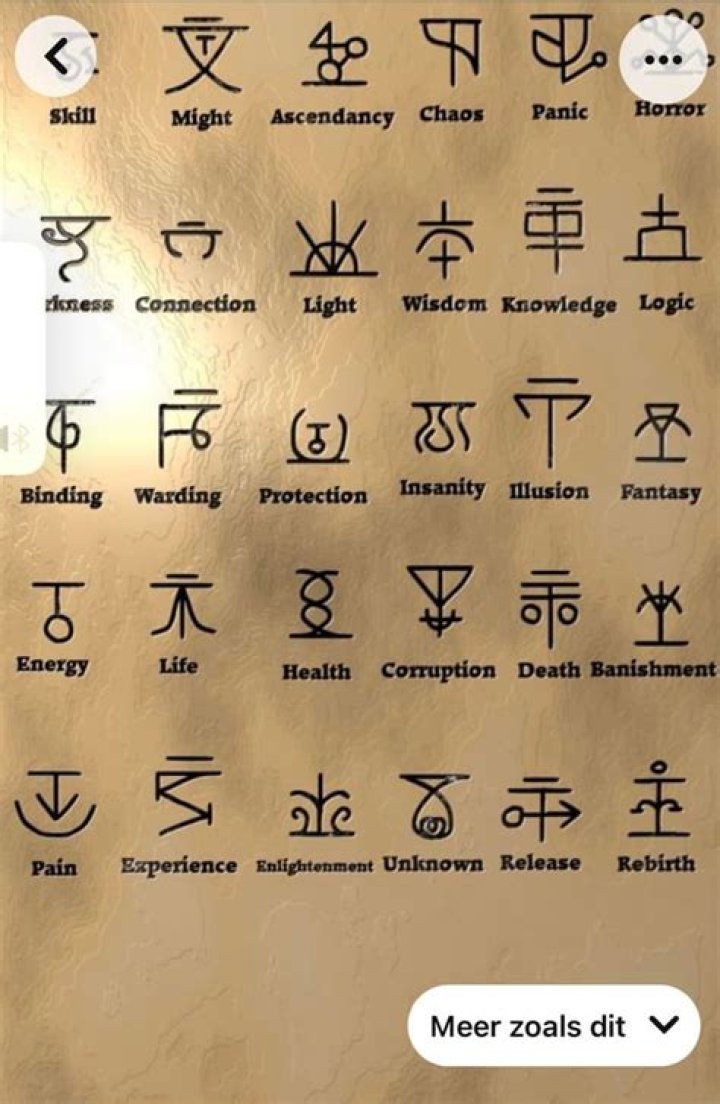 screenshot of strange symbols shown in terminal